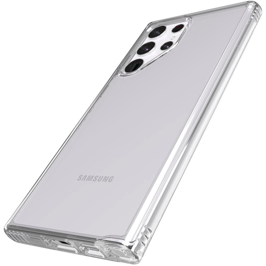 Tech21 Evo Clear Case for Samsung Galaxy S22 Ultra Smartphone - Clear