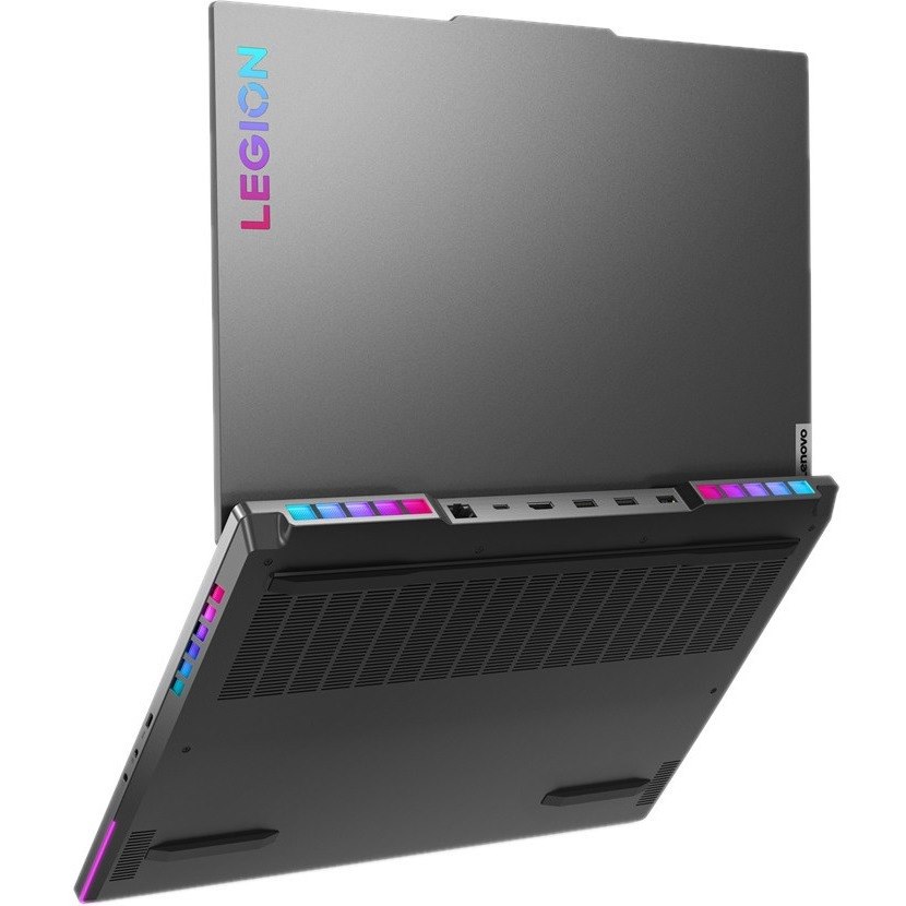 Lenovo Legion 7 16IAX7 82TD0008US 16" Gaming Notebook - WQXGA - Intel Core i9 12th Gen i9-12900HX - 32 GB - 2 TB SSD - English (US) Keyboard - Storm Gray, Black