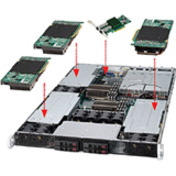 Supermicro SuperServer 1026GT-TRF Server Barebone System - 1U Rack-mountable - Socket B LGA-1366 - 2 x Processor Support