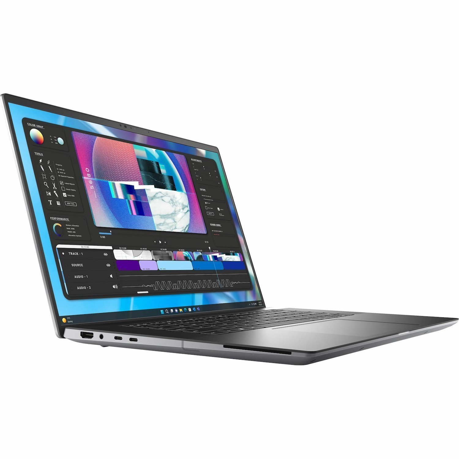 Dell Precision 5000 5680 16" Mobile Workstation - Full HD Plus - Intel Core i9 13th Gen i9-13900H - vPro Technology - 32 GB - 1 TB SSD - English (US) Keyboard - Anodized Titan Gray