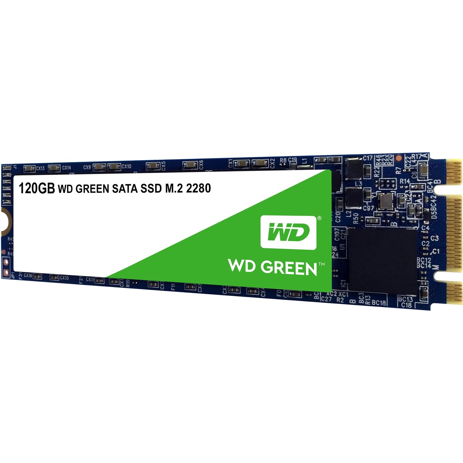 Western Digital Green WDS120G2G0B 120 GB Solid State Drive - M.2 2280 Internal - SATA (SATA/600)