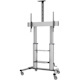 Eaton Tripp Lite Series Safe-IT Heavy-Duty Rolling TV Cart with Height-Adjusting Crank Handle for 60 to 100-inch Displays