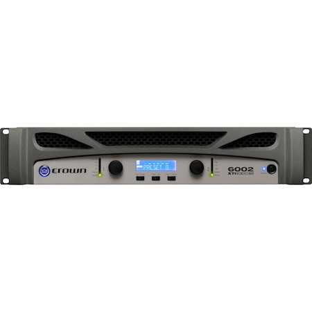 Crown XTI 6002 Amplifier - 4200 W RMS - 2 Channel - Black