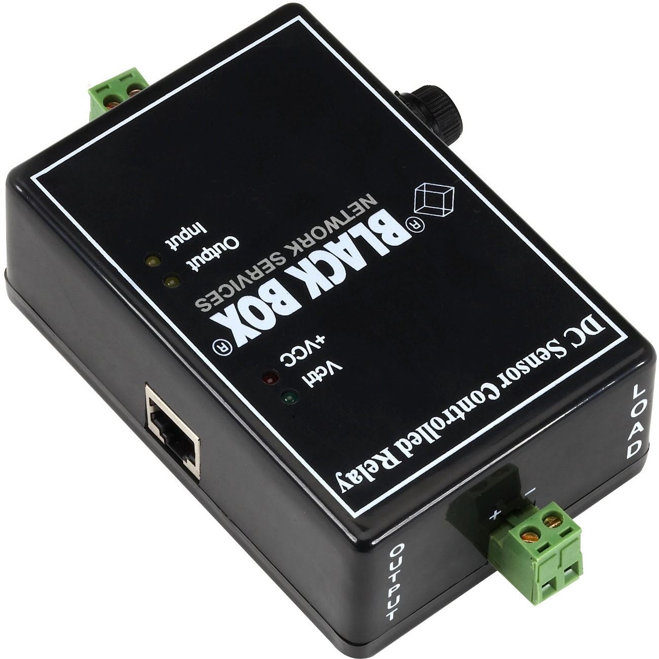 Black Box Power Switch - 48VDC, Normally Closed with 5-ft. (1.5-m) Cable