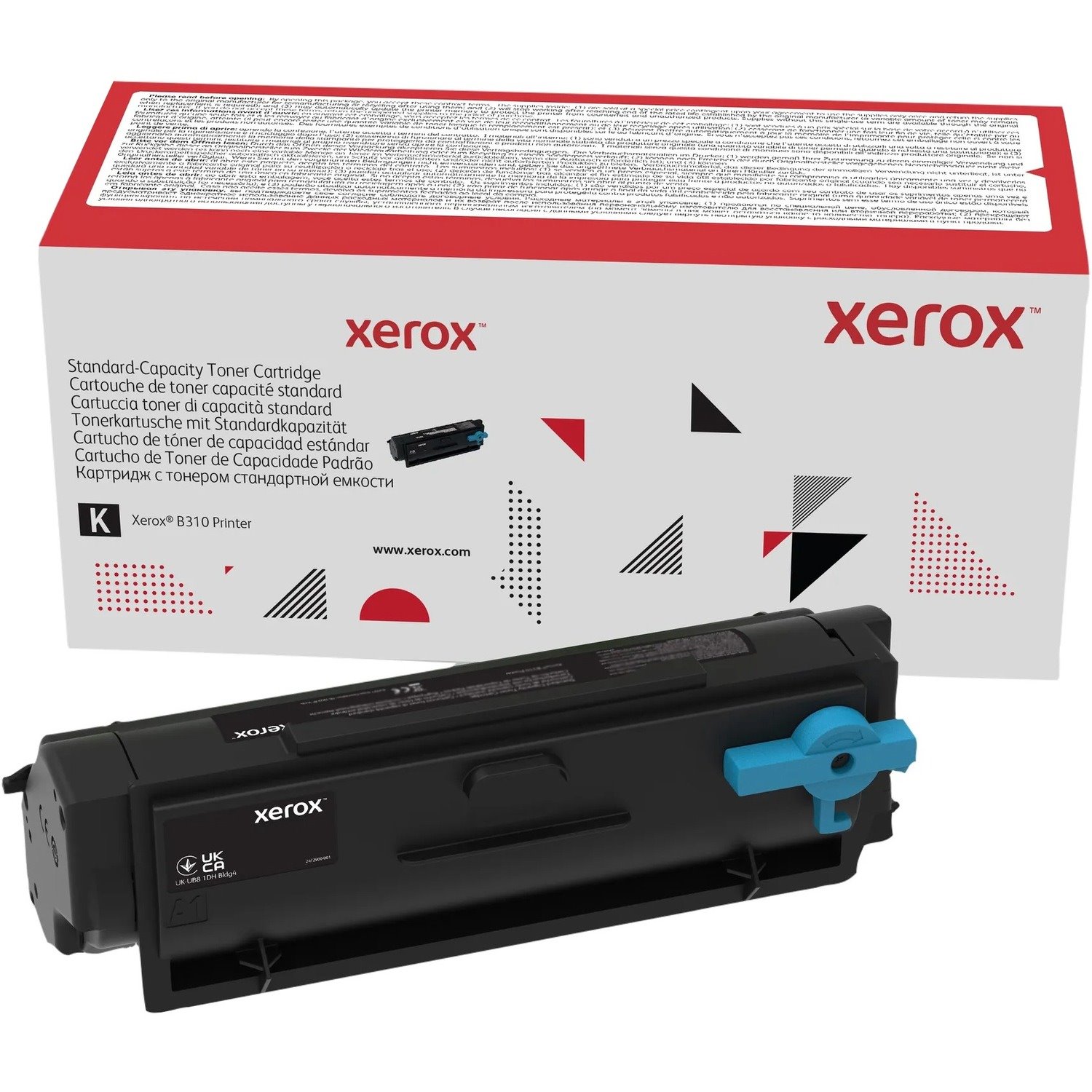 Xerox Original Standard Yield Laser Toner Cartridge - Return Program - Black - 1.0 Each