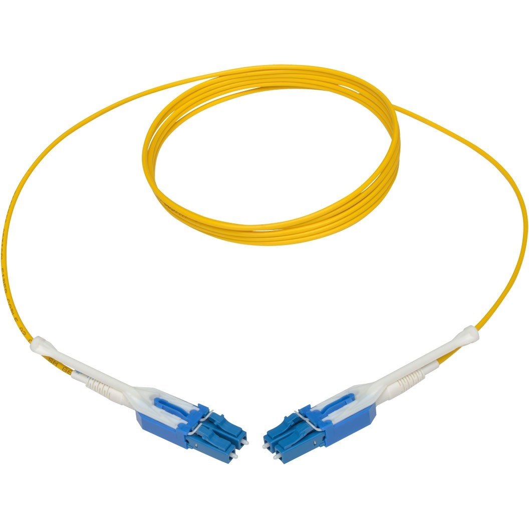 Eaton Tripp Lite Series Duplex Singlemode 9/125 Fiber Patch Cable (LC/LC), Push/Pull Tabs, 2 m (6 ft.)