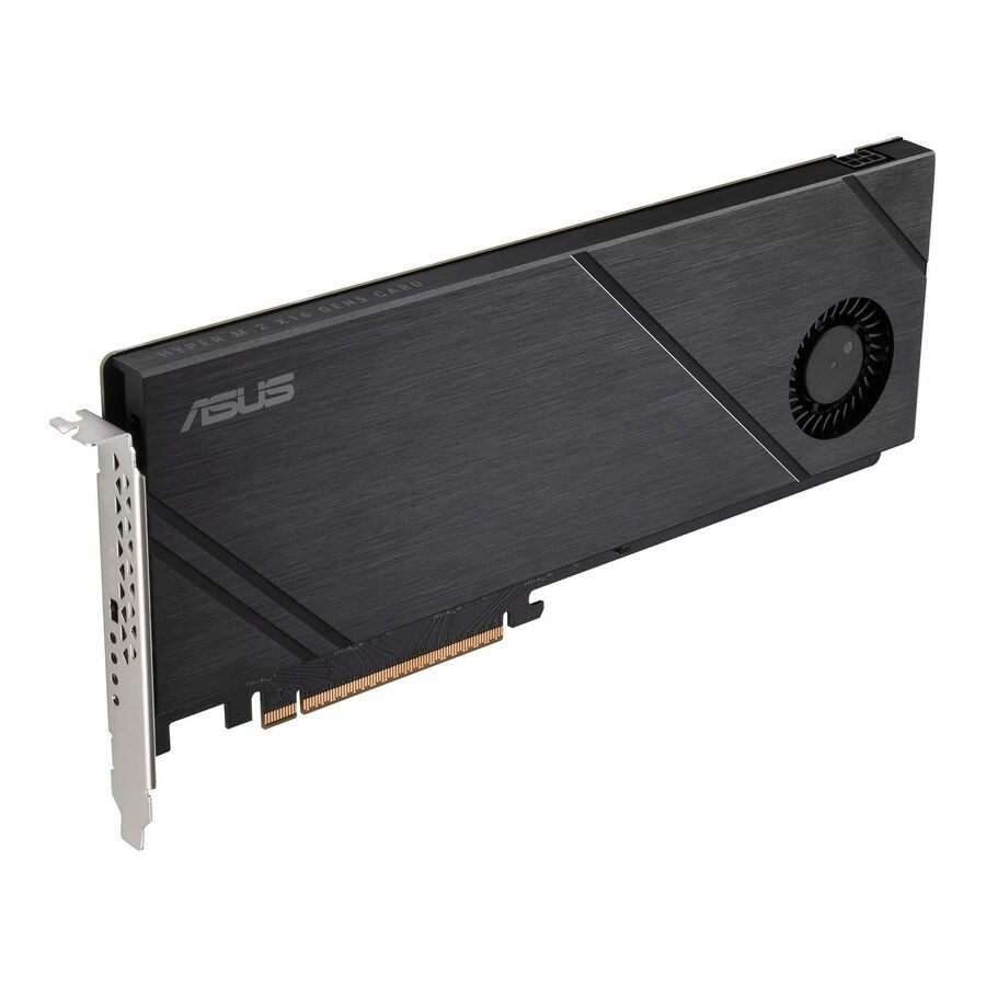 Asus Hyper M.2 x16 Gen5 Card NVMe Controller - NVMe - PCI Express 5.0 x16 - Plug-in Card