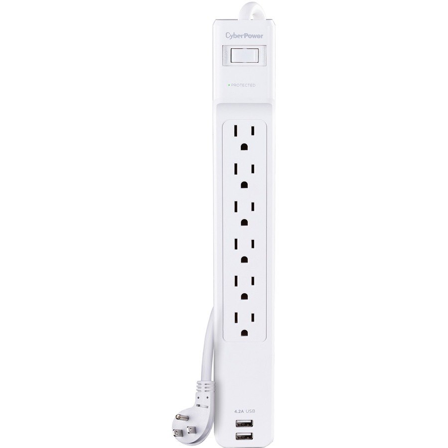 CyberPower CSP606U42A Professional 6 - Outlet Surge with 900 J