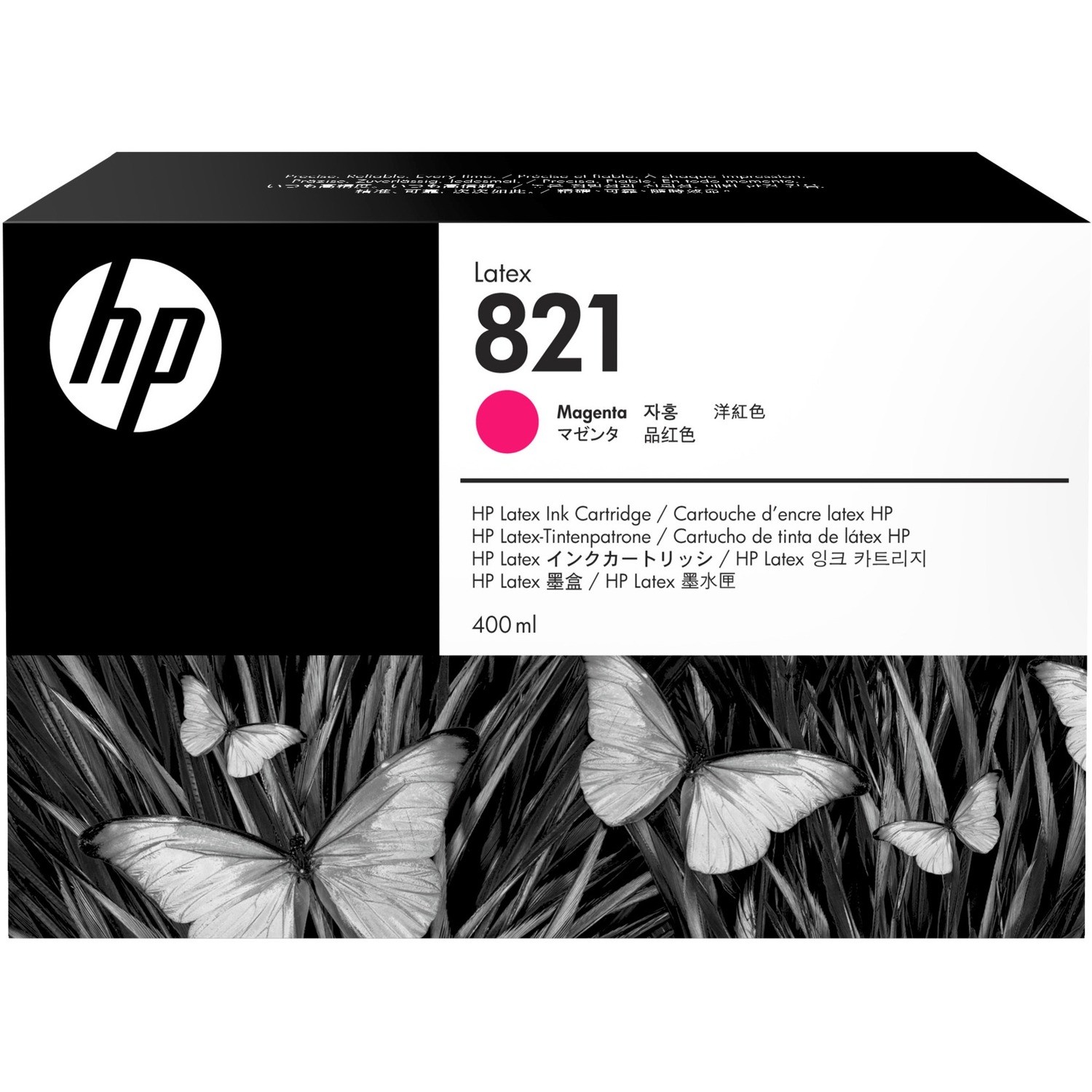 HP 821 Original Inkjet Ink Cartridge - Magenta Pack