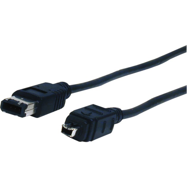 Comprehensive Standard Series IEEE 1394 Firewire 6 pin plug to 4 pin plug cable 6ft