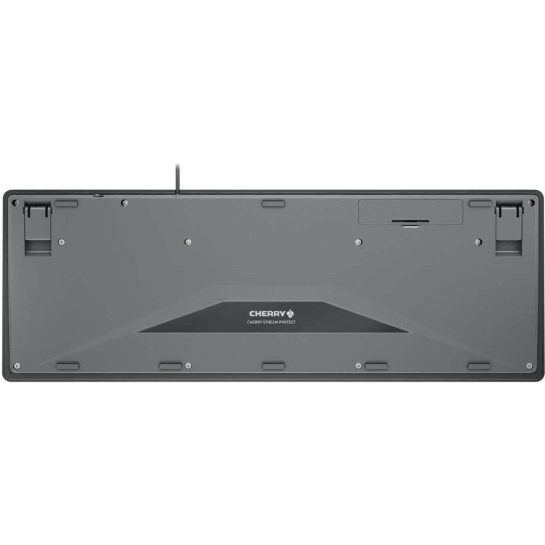 CHERRY Keyboard - Cable Connectivity - USB Interface - English (US) - Black