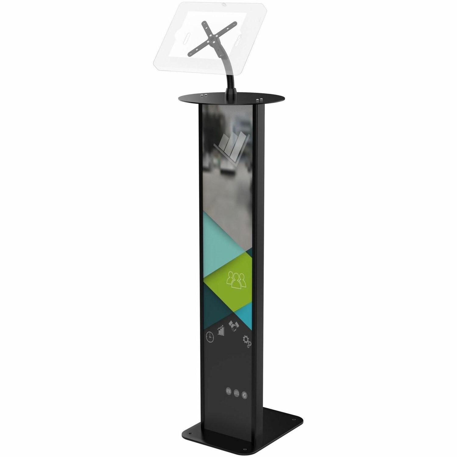 CTA Digital VESA-Compatible Floor Stand Workstation