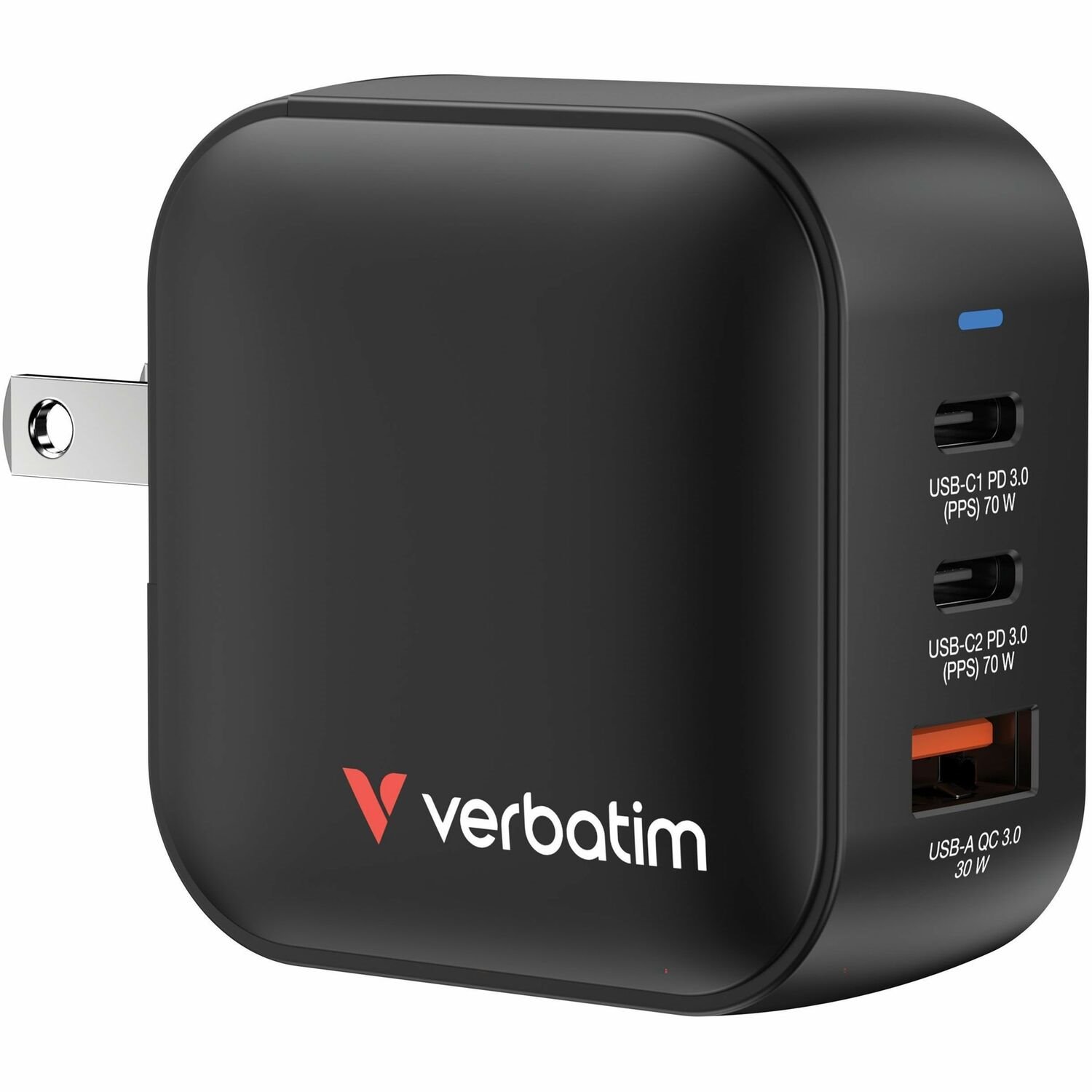 Verbatim Mini GaN Charger 70W 3 Port