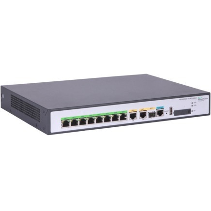 HPE FlexNetwork MSR958 1GbE and Combo 2GbE WAN 8GbE LAN PoE Router