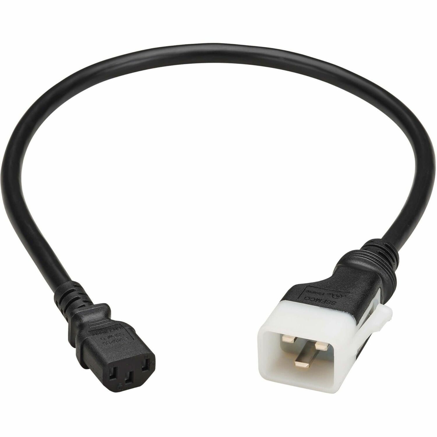 Eaton Tripp Lite Series Pdu Power Cord, C13 To P-Lock Lite C20 - 15A, 100-250V, 14 Awg