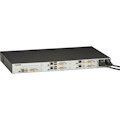 Black Box 6-Port DKM Modular Card Chasis with Redundant Power Option and Backplane