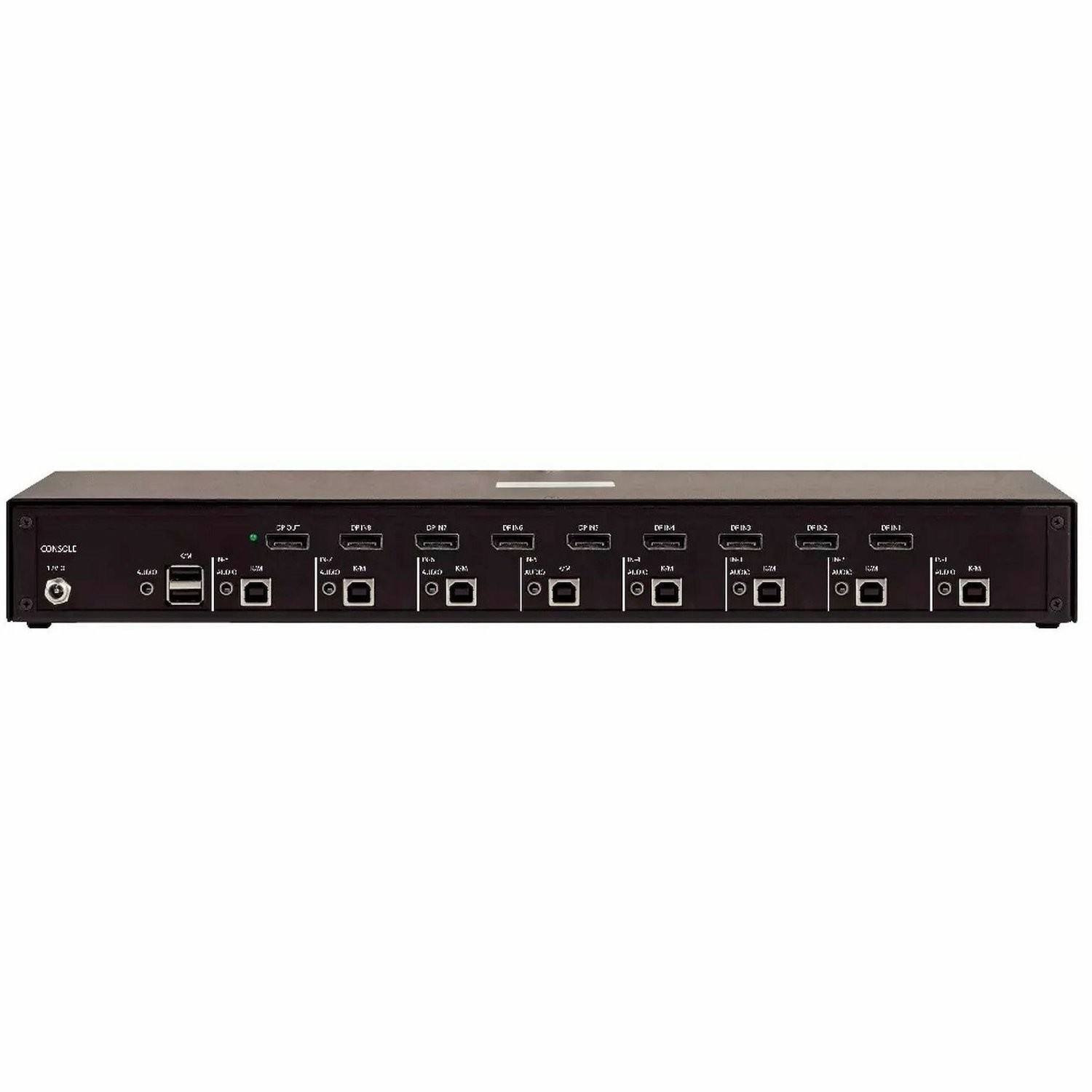 StarTech Secure 8-Port KVM Switch, DisplayPort, 4K 60Hz, NIAP 4.0 Desktop KVM, Metal Housing, Made in the USA