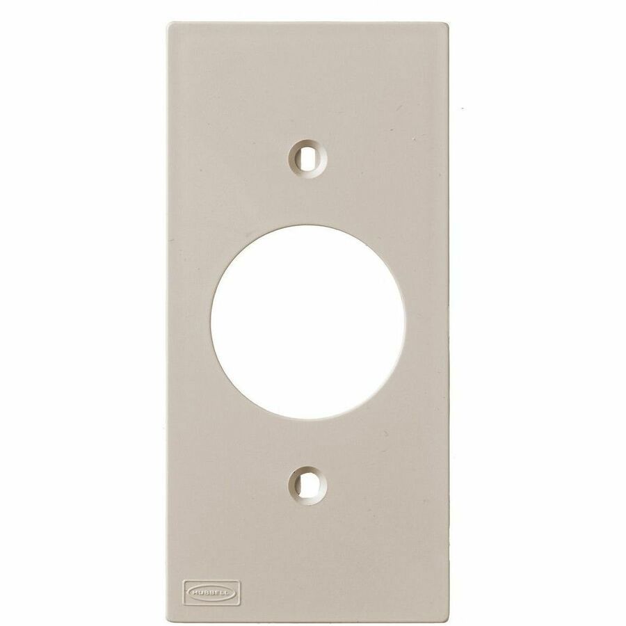 Hubbell Wiring Device-Kellems Device Plates and Accessories, KP Plate, 1.41" Opening, Almond