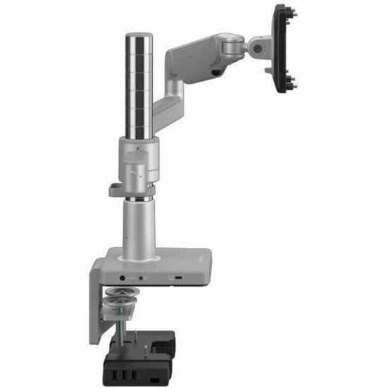 Humanscale M/Flex X2M2-CBWETBETB--12NA Mounting Arm for Monitor - Polished Aluminum, White