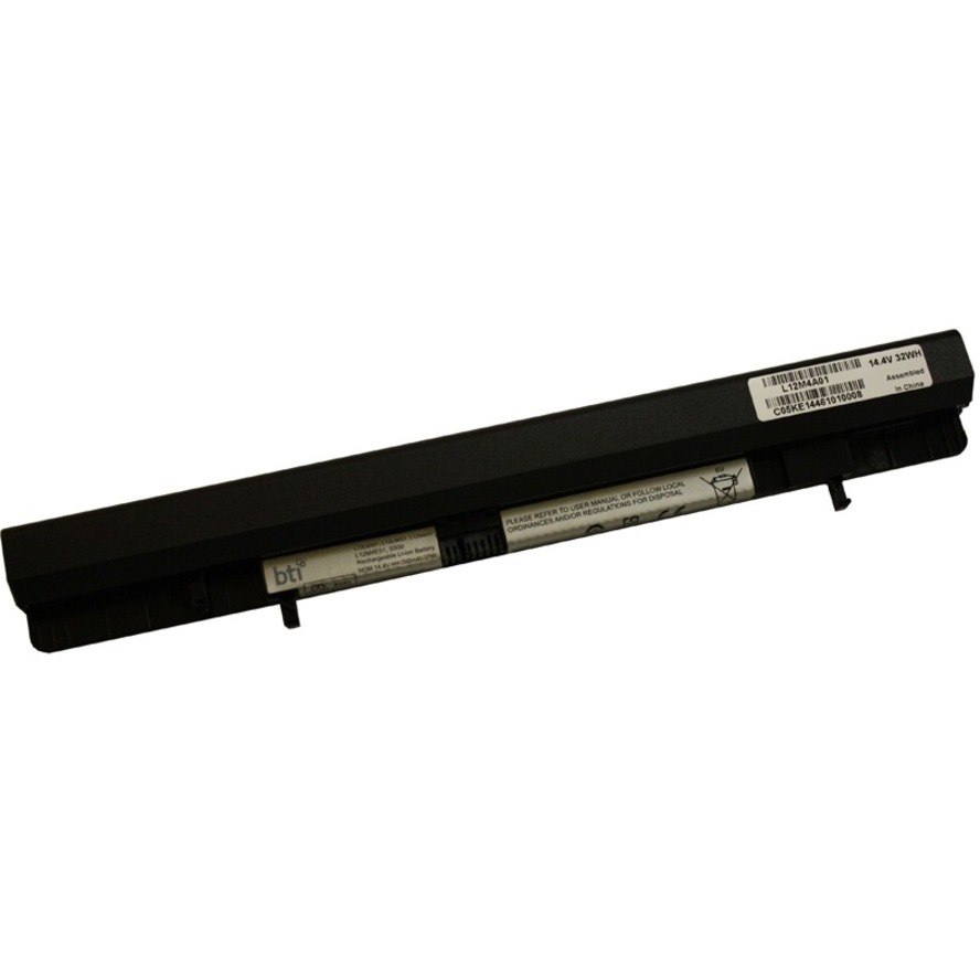 BTI L12M4A01-BTI 14.4V 32WHR LI-ION BATTERY 121500165, L12L4K51, L12S4A01, S500, 121500166, L12M4A01, L12S4E51, 121500168, L12M4E51, L12S4F01, L12L4A01, L12M4K51, L12S4K51 IDEAPAD FLEX 14, FLEX 14M, FLEX 15, FLEX 15M, S500 TOUCH, S500 SERIES, S500 TOUCH SERIES