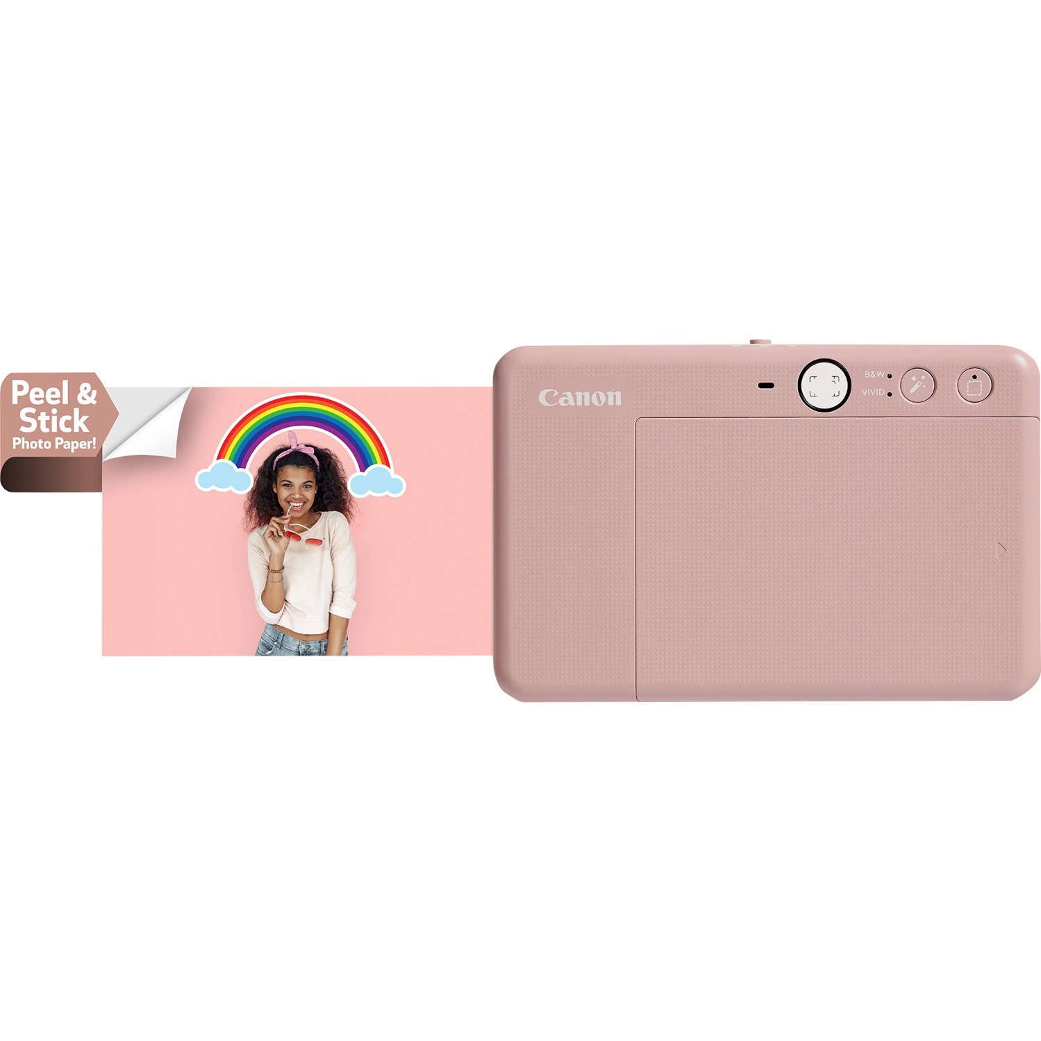 Canon IVY CLIQ+2 8 Megapixel Instant Digital Camera - Rose Gold