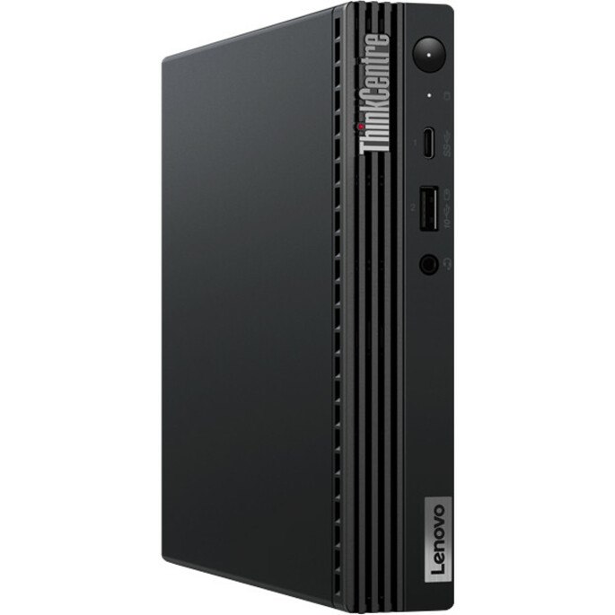 Lenovo ThinkCentre M80q Gen 3 11U1001CUS Desktop Computer - Intel Core i7 12th Gen i7-12700T - vPro Technology - 16 GB - 512 GB SSD - Tiny - Raven Black