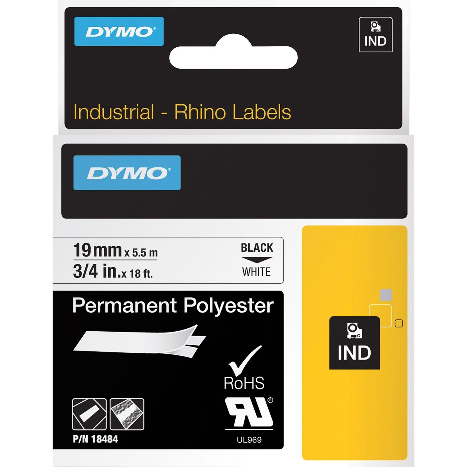 Dymo RhinoPRO 18484 Label Tape