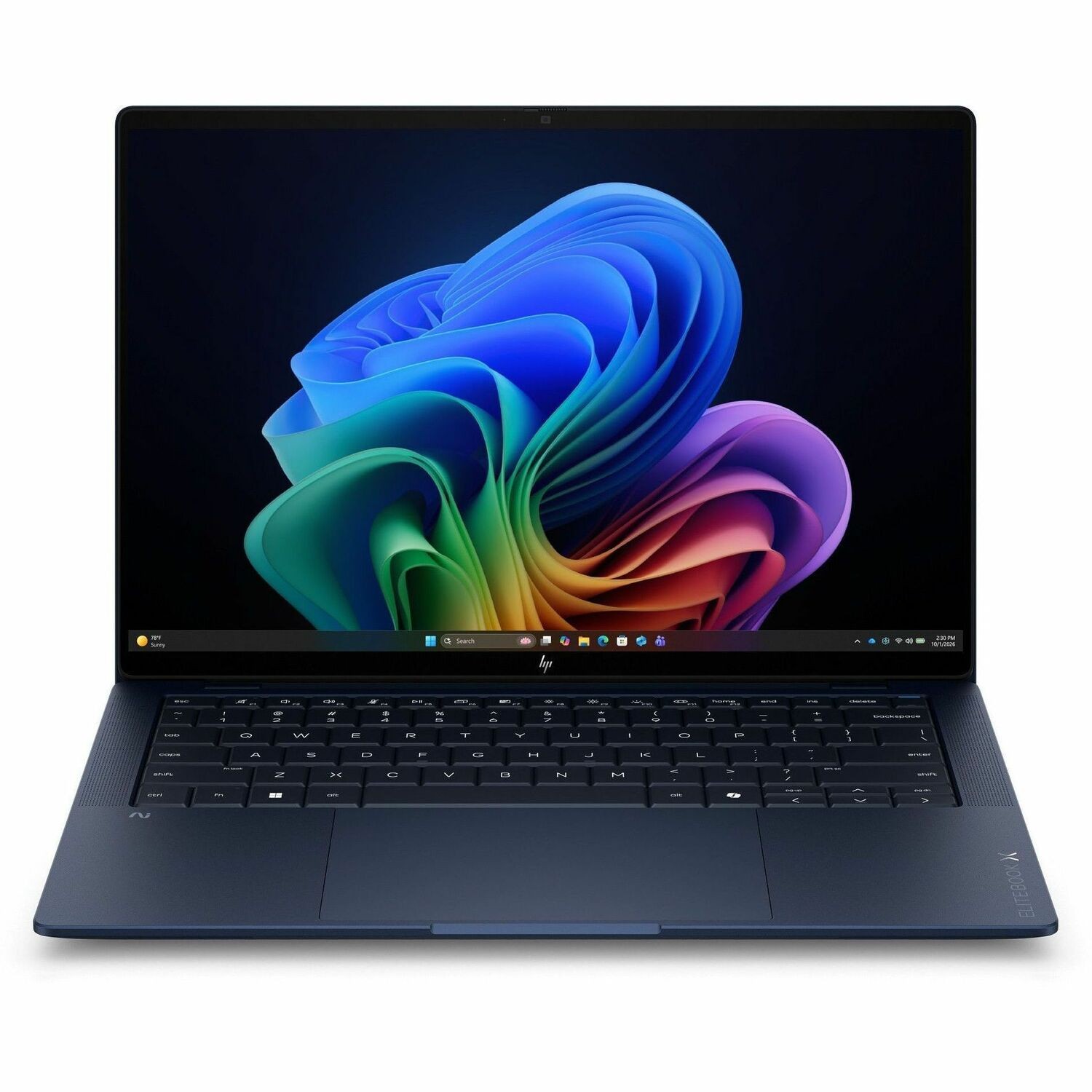 HP EliteBook X G2i 14" Copilot+ PC Notebook - 2.8K - 120 Hz - Intel Core Ultra 7 Series 3 356H - 32 GB - 512 GB SSD - English Keyboard - Atmospheric Blue