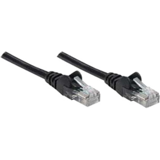 Intellinet Network Solutions Cat5e UTP Network Patch Cable, 1.5 ft (0.5 m), Black