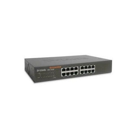 D-Link DGS-1016D 16 Ports Ethernet Switch - 10Base-T, 10/100/1000Base-T