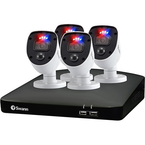 Swann Enforcer SWDVK-846806SL 8 Channel Night Vision Wired Video Surveillance System 1 TB HDD