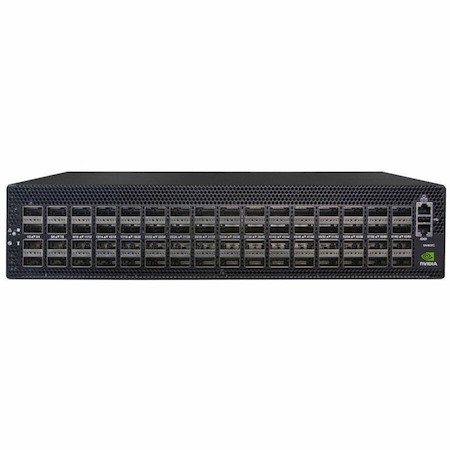 NVIDIA Spectrum-3 SN4000 SN4600C 1 Ports Manageable Layer 3 Switch - Gigabit Ethernet, 10 Gigabit Ethernet, 25 Gigabit Ethernet, 40 Gigabit Ethernet, 100 Gigabit Ethernet - 1000Base-X, 10GBase-X, 25GBase-X, 40GBase-X, 50GBase-X, 100GBase-X