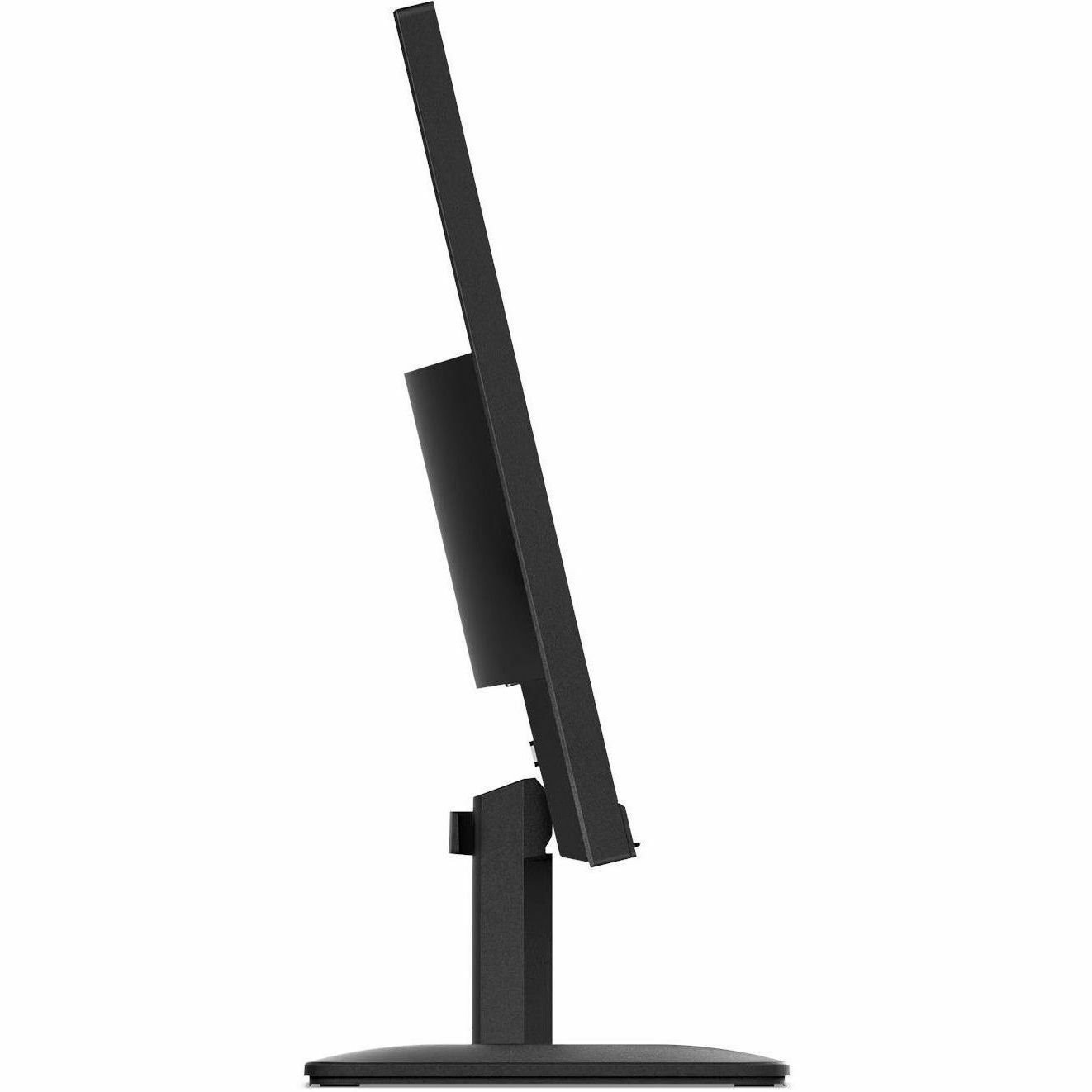 Lenovo ThinkVision S24-4e 24" Class Full HD LED Monitor - 16:9 - Raven Black