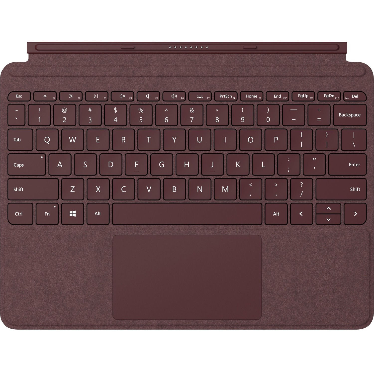 Microsoft Signature Type Cover Keyboard/Cover Case Microsoft Surface Go Tablet - Poppy Red
