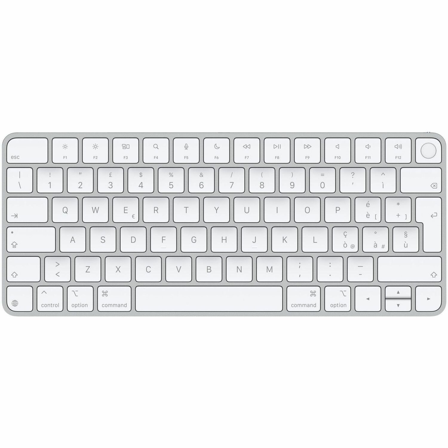 Apple Magic Keyboard - Wired/Wireless Connectivity - USB Type C Interface - Italian - QWERTY Layout