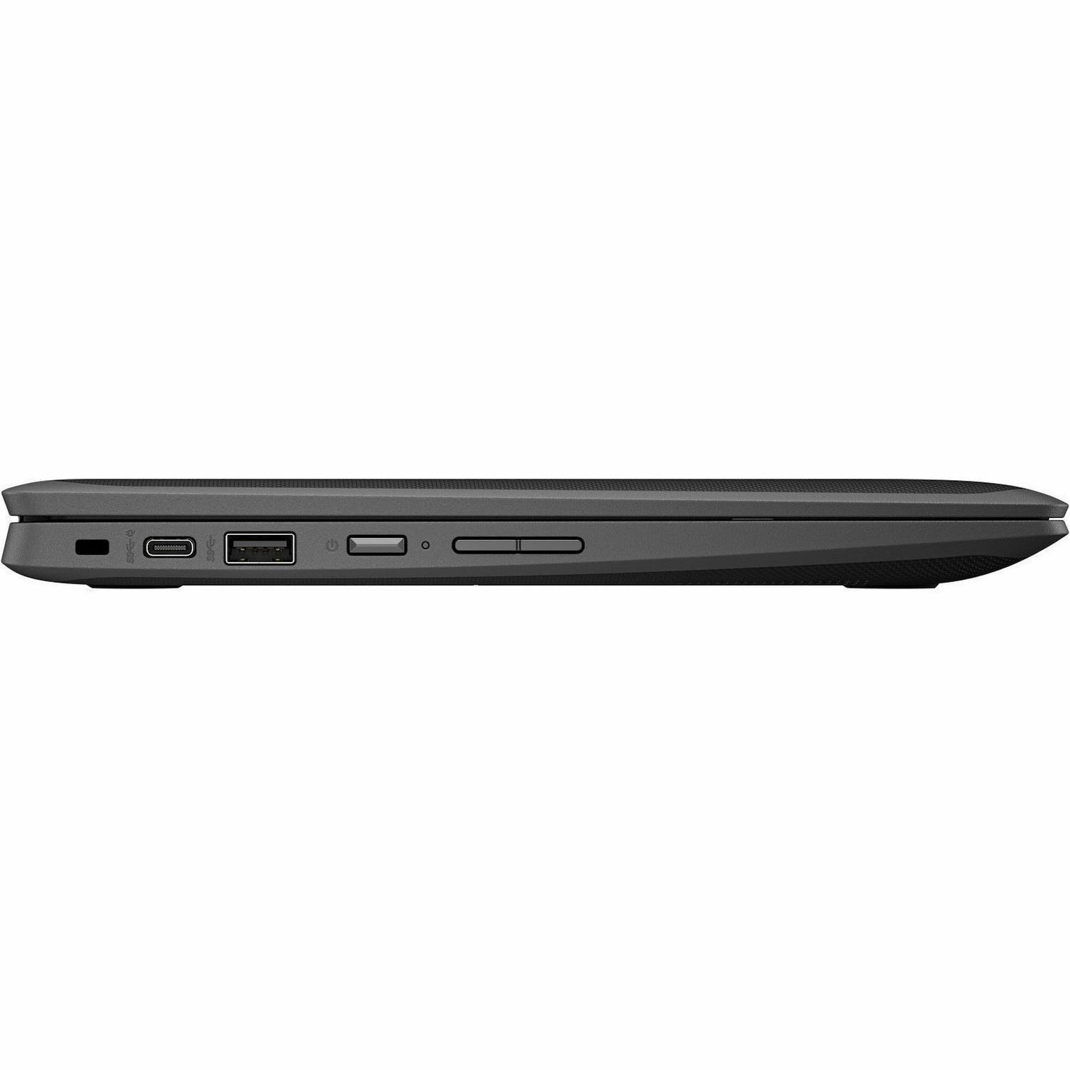HP Fortis x360 11 G3 J 11.6" Touchscreen Rugged Convertible 2 in 1 Chromebook - HD - Intel Celeron N5100 - 8 GB - 64 GB Flash Memory - Jack Black