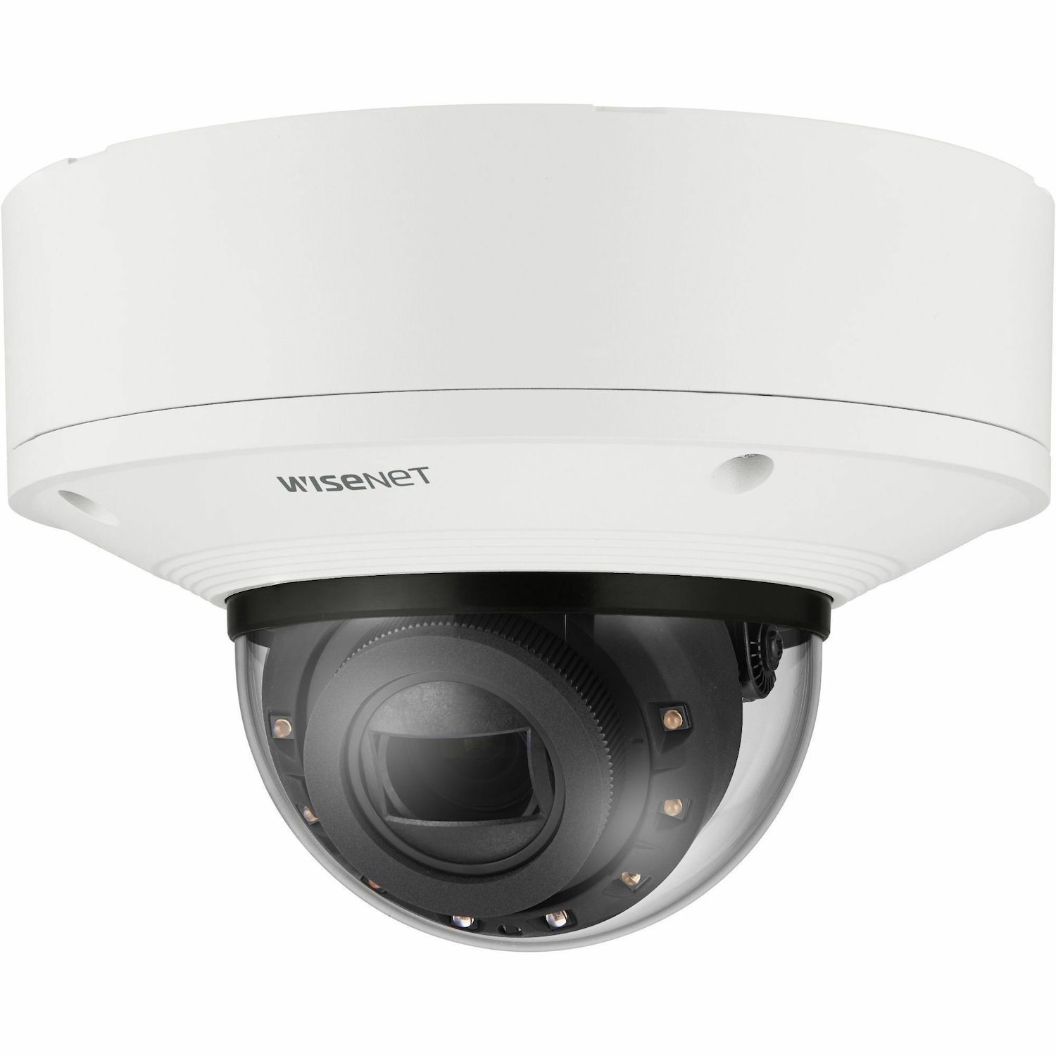 Wisenet XNV-8093R 6 Megapixel Outdoor Network Camera - Color - Dome - White - TAA Compliant