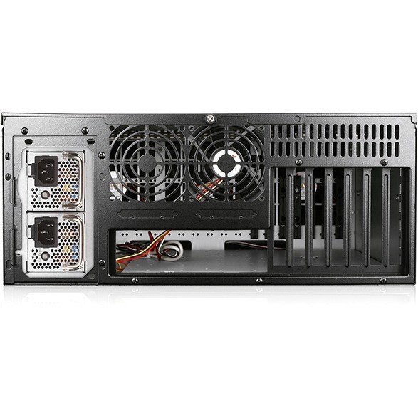 iStarUSA 4U High Performance Rackmount Chassis with 500W Redundant Power Supply