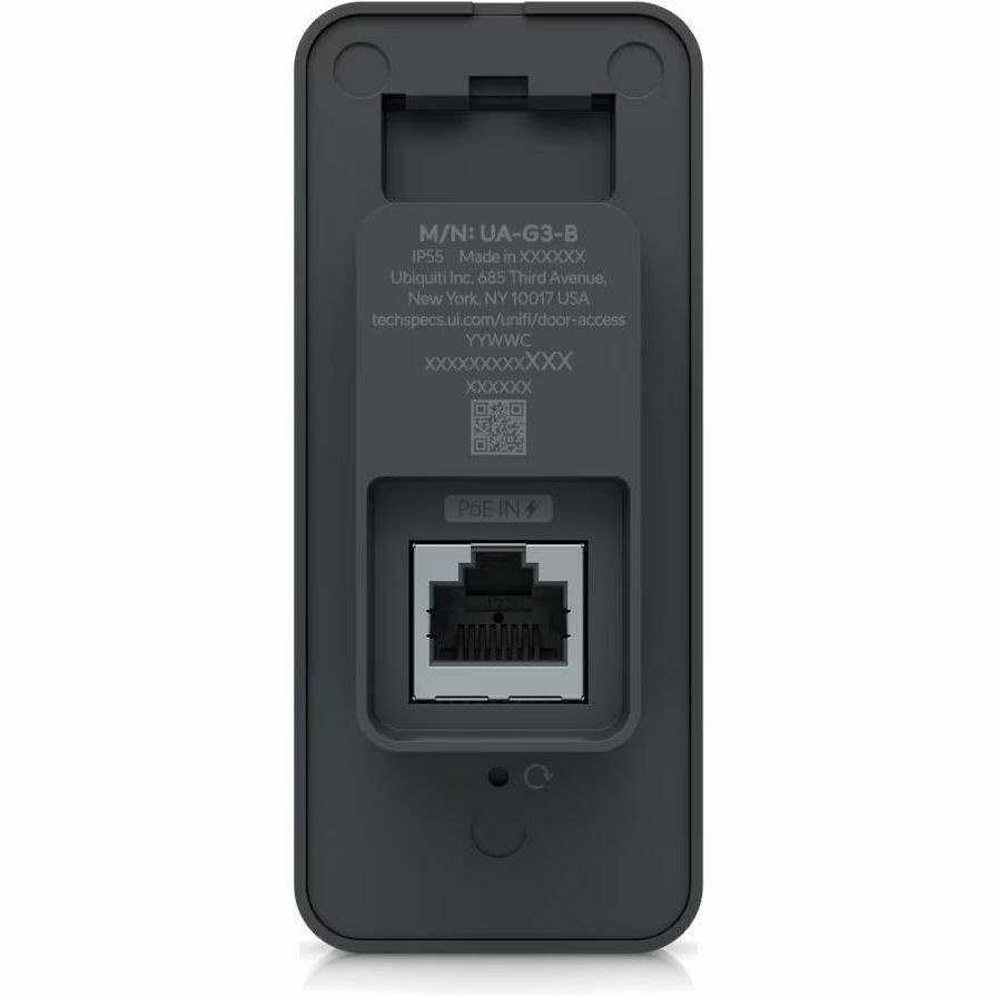 Ubiquiti G3 Reader, Black, Compact Third-Generation Access Reader With Apple Touch Pass Support, Power Via Poe, Outdoor Ip55, Incl 2Yr Warr