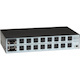 Black Box Horizontal Rackmount Remote Power Manager - 100120-VAC, Dual-Circuit, 15-Amp, (16) NEMA 5-15 Outlet