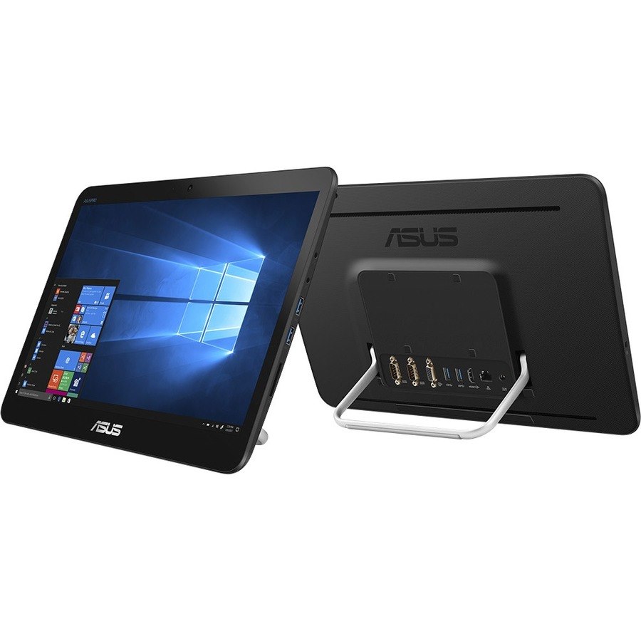 Asus V161 V161GA-XB001T All-in-One Computer - Intel Celeron N4000 - 4 GB - 128 GB SSD - 15.6" HD Touchscreen - Desktop - Black