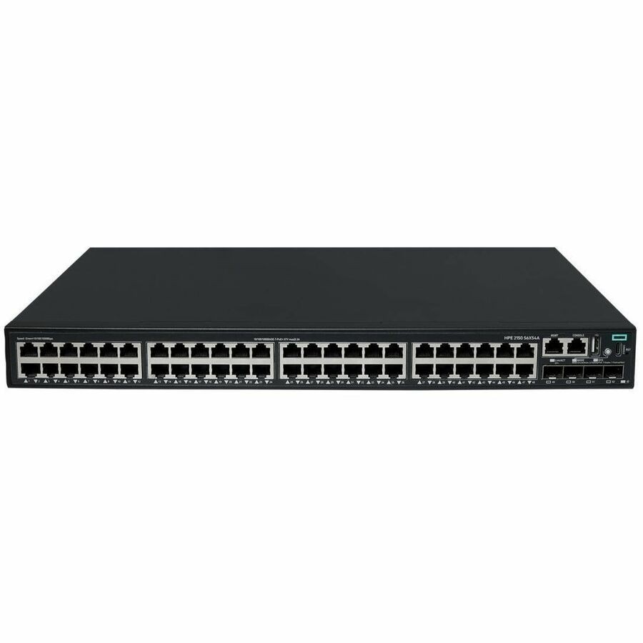HPE CW 2150 48 Ports Manageable Layer 3 Switch - Gigabit Ethernet, 10 Gigabit Ethernet - 10/100/1000Base-T, 10GBase-X
