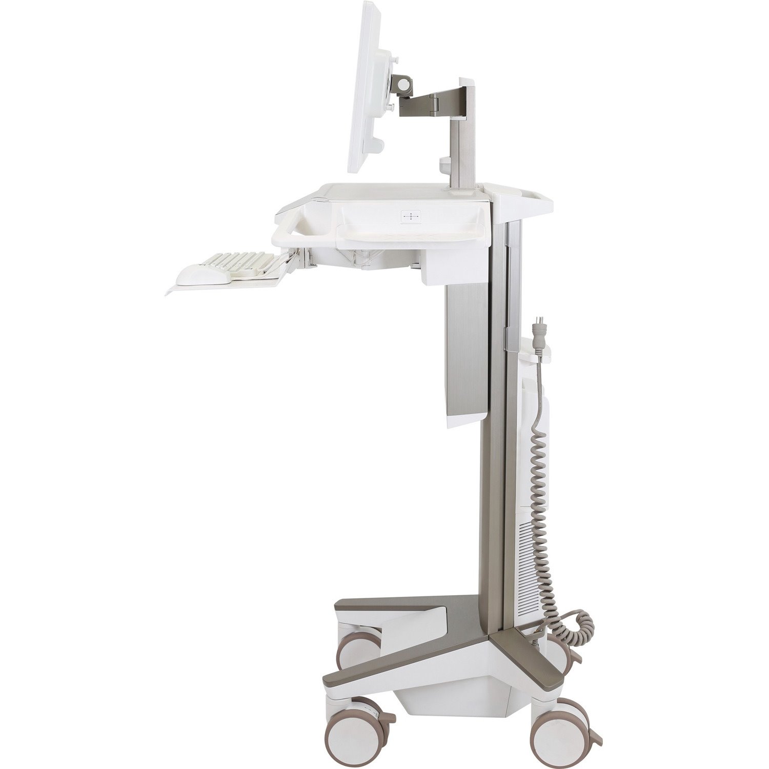 Ergotron CareFit Pro Electric Lift Cart, LiFe Powered, US/CA/MX
