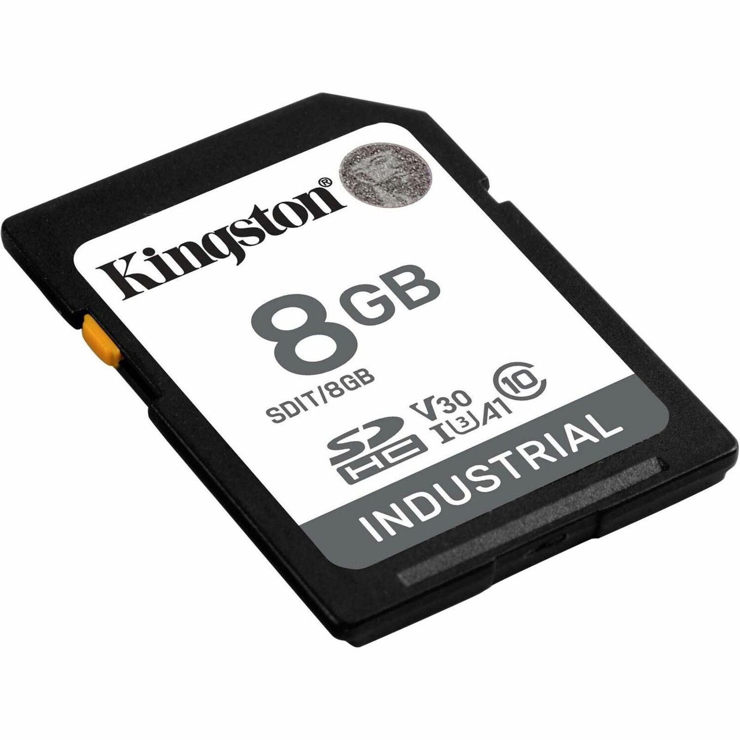 Kingston Industrial 8 GB Class 10/UHS-I (U3) V30 SDHC