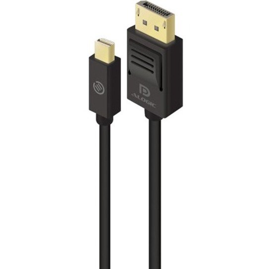 Alogic 2 m DisplayPort/Mini DisplayPort A/V Cable for Audio/Video Device, Monitor, MAC, Ultrabook, Notebook