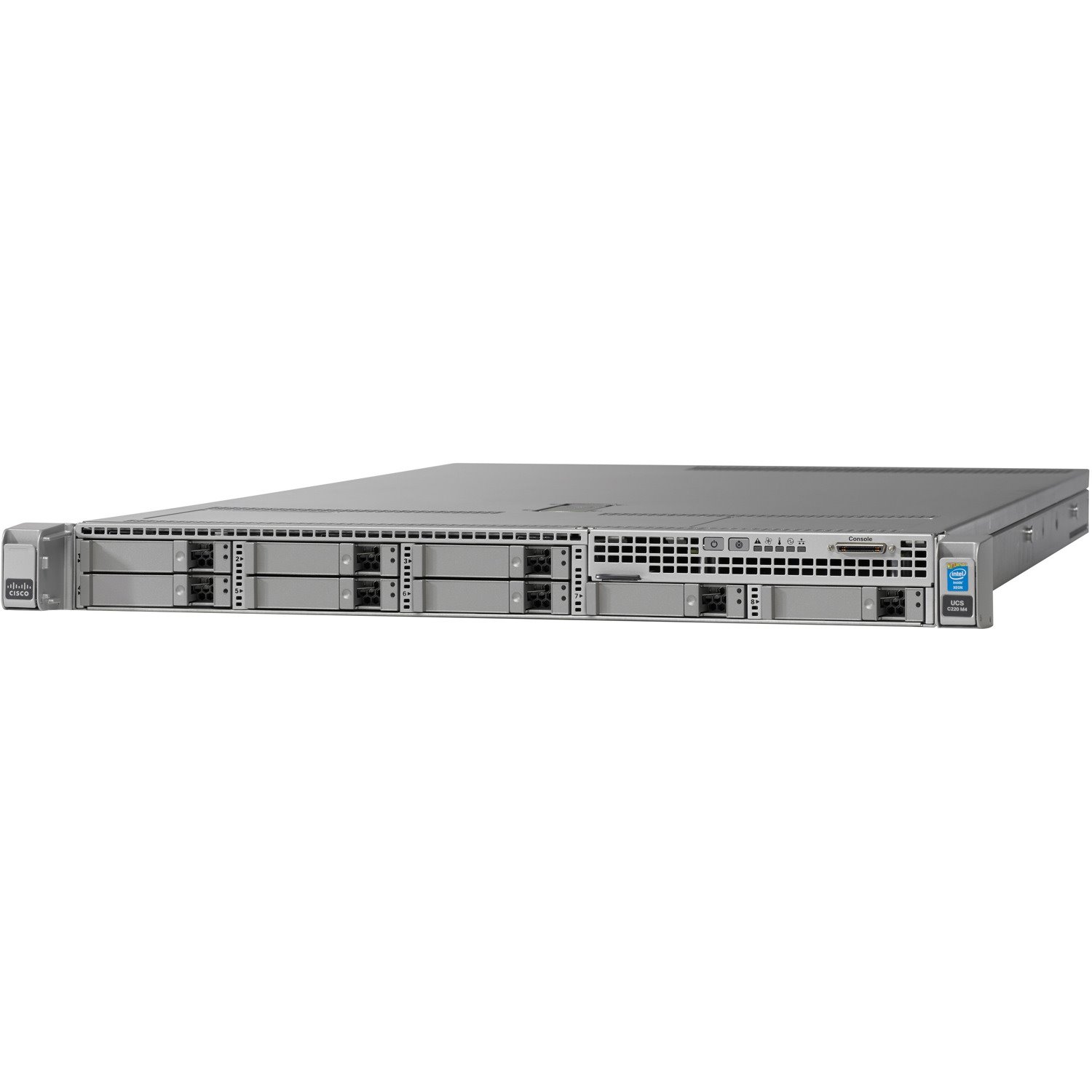 Cisco C220 M4 1U Rack Server - 2 Xeon E5-2609 v4 1.70 GHz - 64 GB RAM - 12Gb/s SAS, Serial ATA/600 Controller - Refurbished