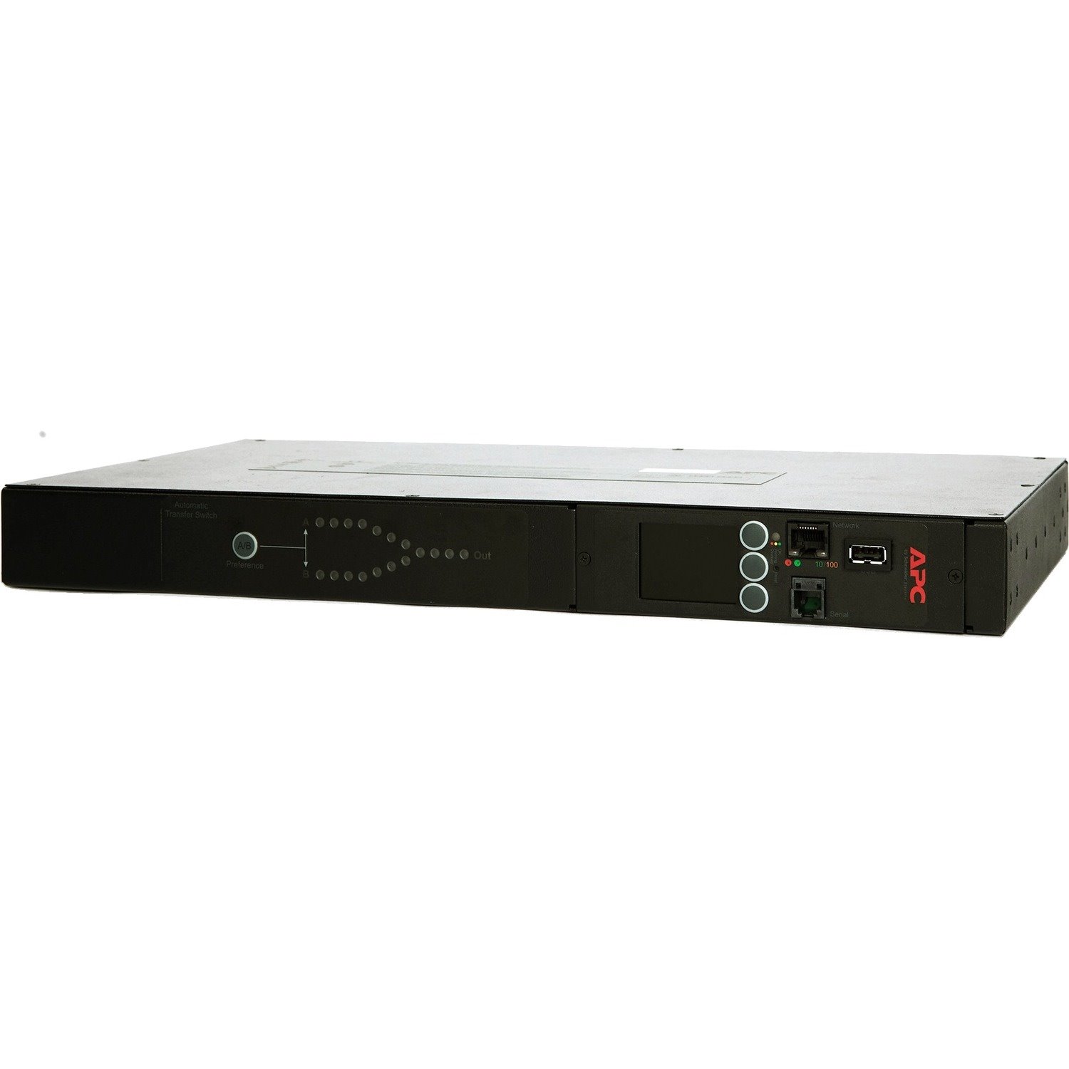 APC by Schneider Electric Rack ATS, 208V, 12A, C14 in, (12) C13 Out