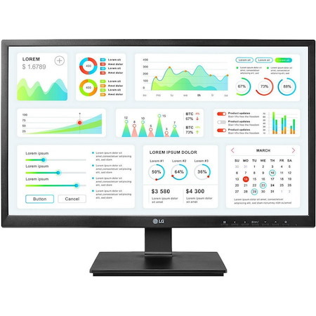 LG 24CK550Z-BP Zero Client - Teradici Tera2321 - Black