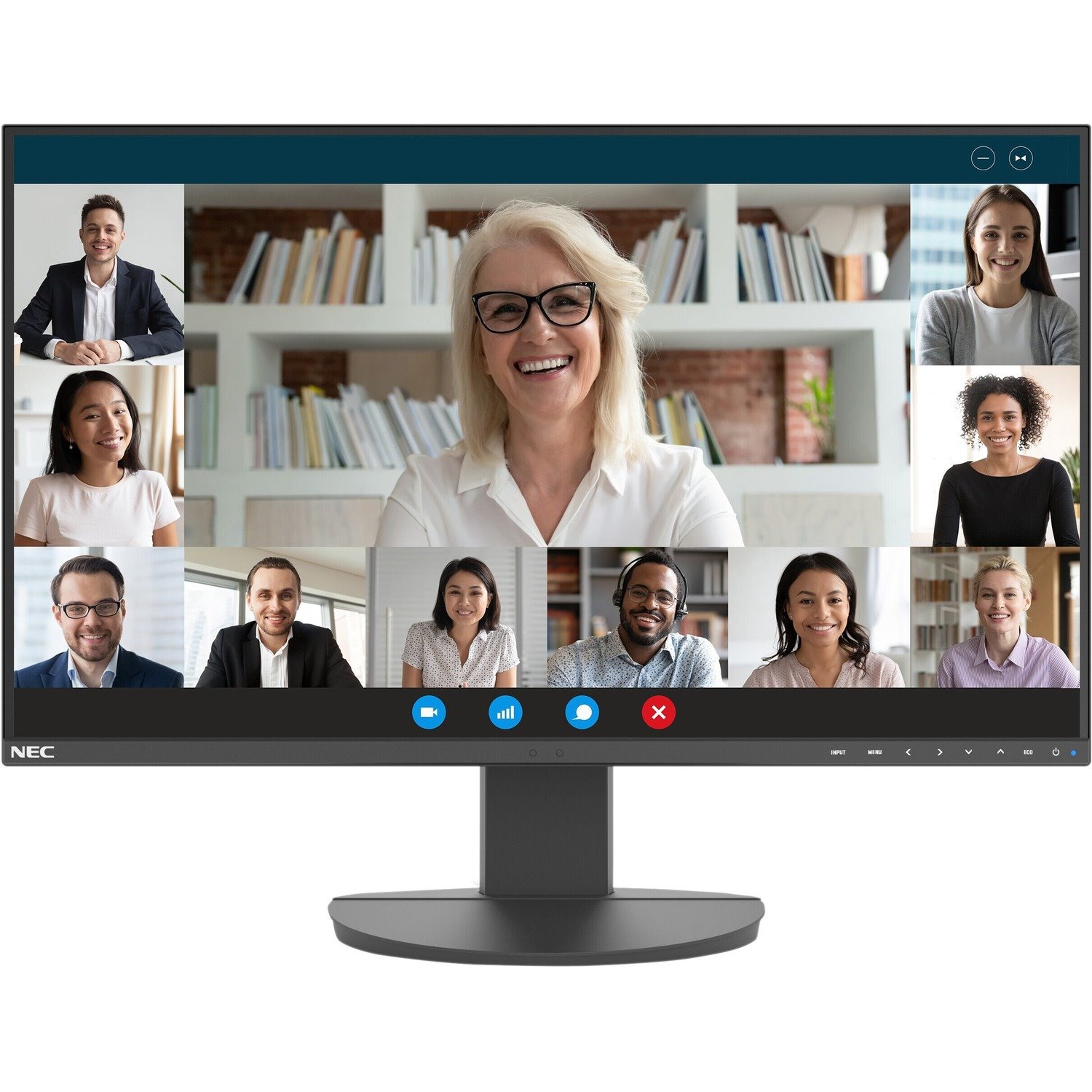 Sharp NEC Display MultiSync EA272F 27" Class Full HD LCD Monitor - 16:9 - Black