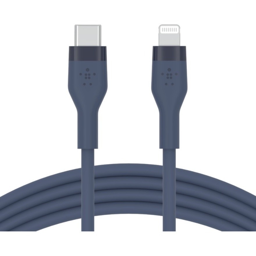 Belkin BOOST&uarr;CHARGE Flex 2 m Lightning/USB-C Data Transfer Cable for iPad Pro, iPad Air, iPad mini, iPad, iPod, iPhone, Notebook